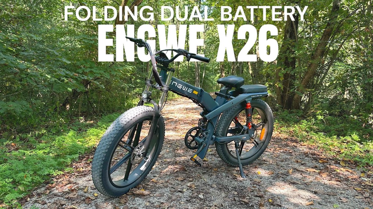 Engwe X26 E Bike Dual Battery Folding E-Bike