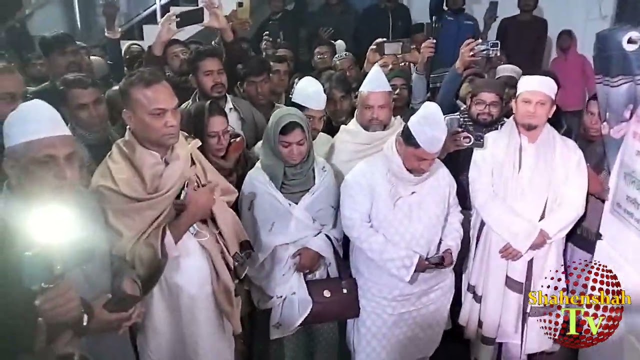 হযরত গাউসুল আজম আহমদিয়া রহমানিয়া জামে মসজিদের মিনার শুভ উদ্ধোধন করেন| #মাইজভাণ্ডার_দরবার_শরীফ