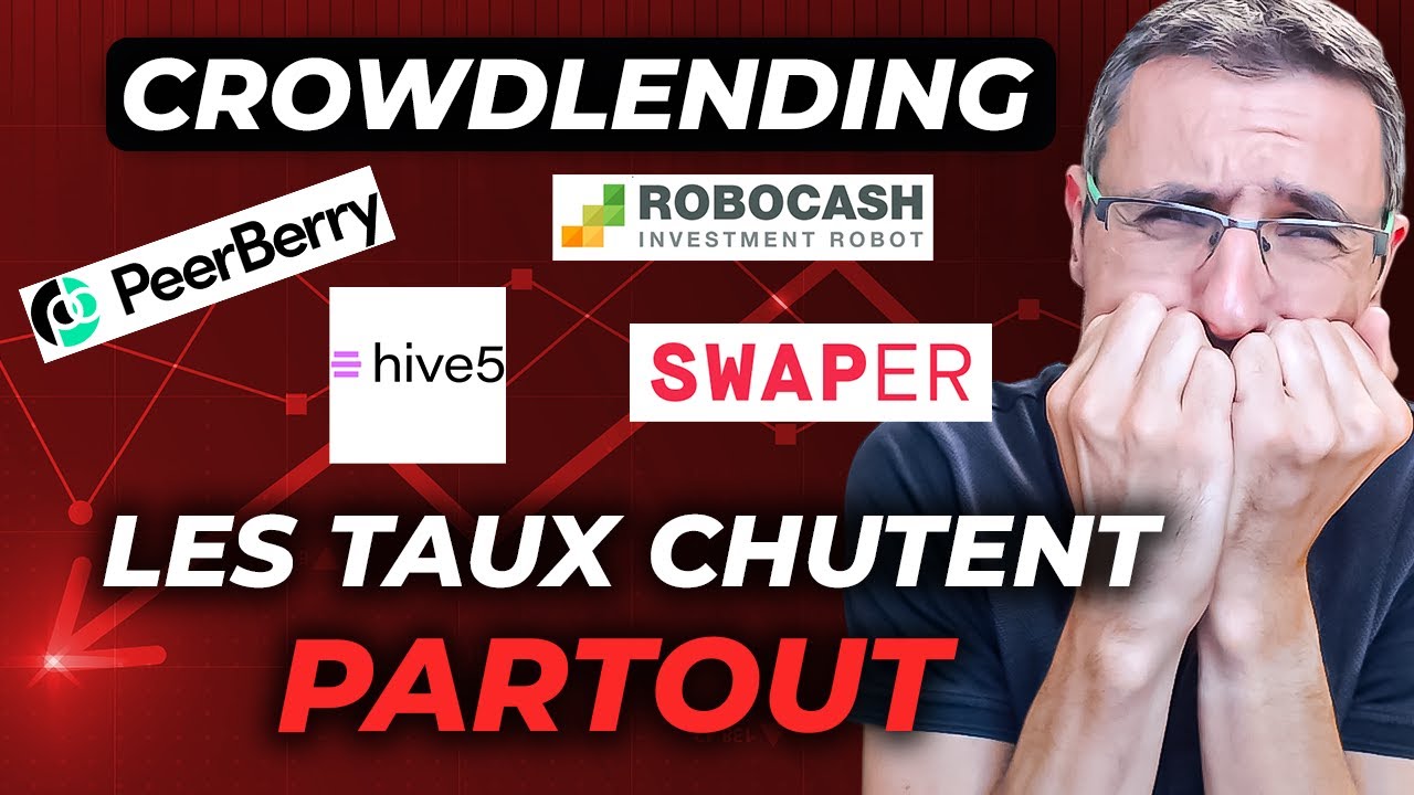 Why are Crowdlending Platforms LOWERING their rates? 📉