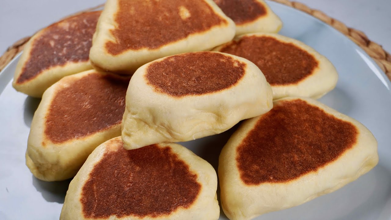 Potato Cheese Bread, Soft and Fluffy , Easy Recipe, Potato Pancake, Cheese Bun [No Oven] [ASMR]