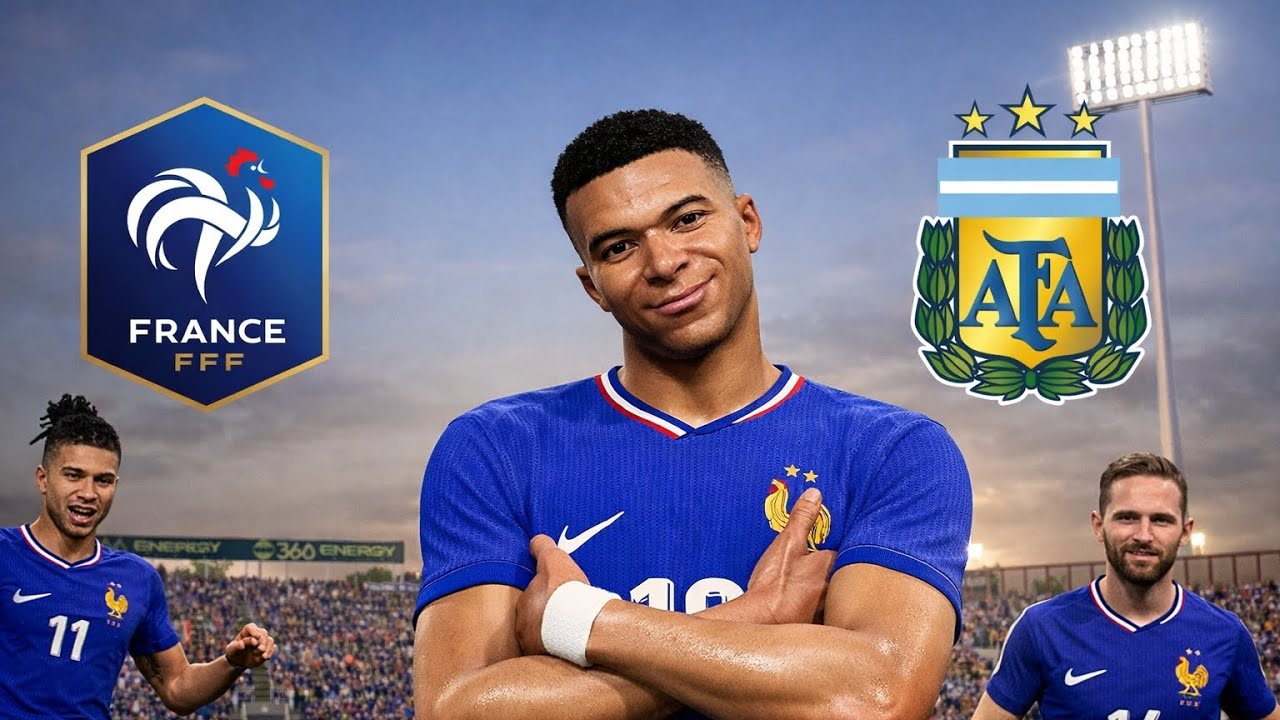 MBAPPE vs MESSI 😱 France vs Argentina | eFootball 2026 Gameplay 4K60FPS