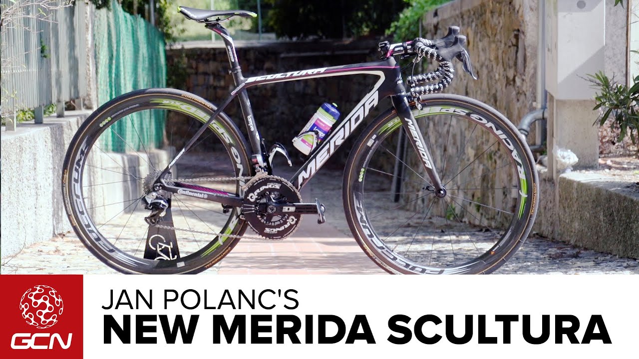 Jan Polanc's New Merida Scultura | Giro D'Italia 2015