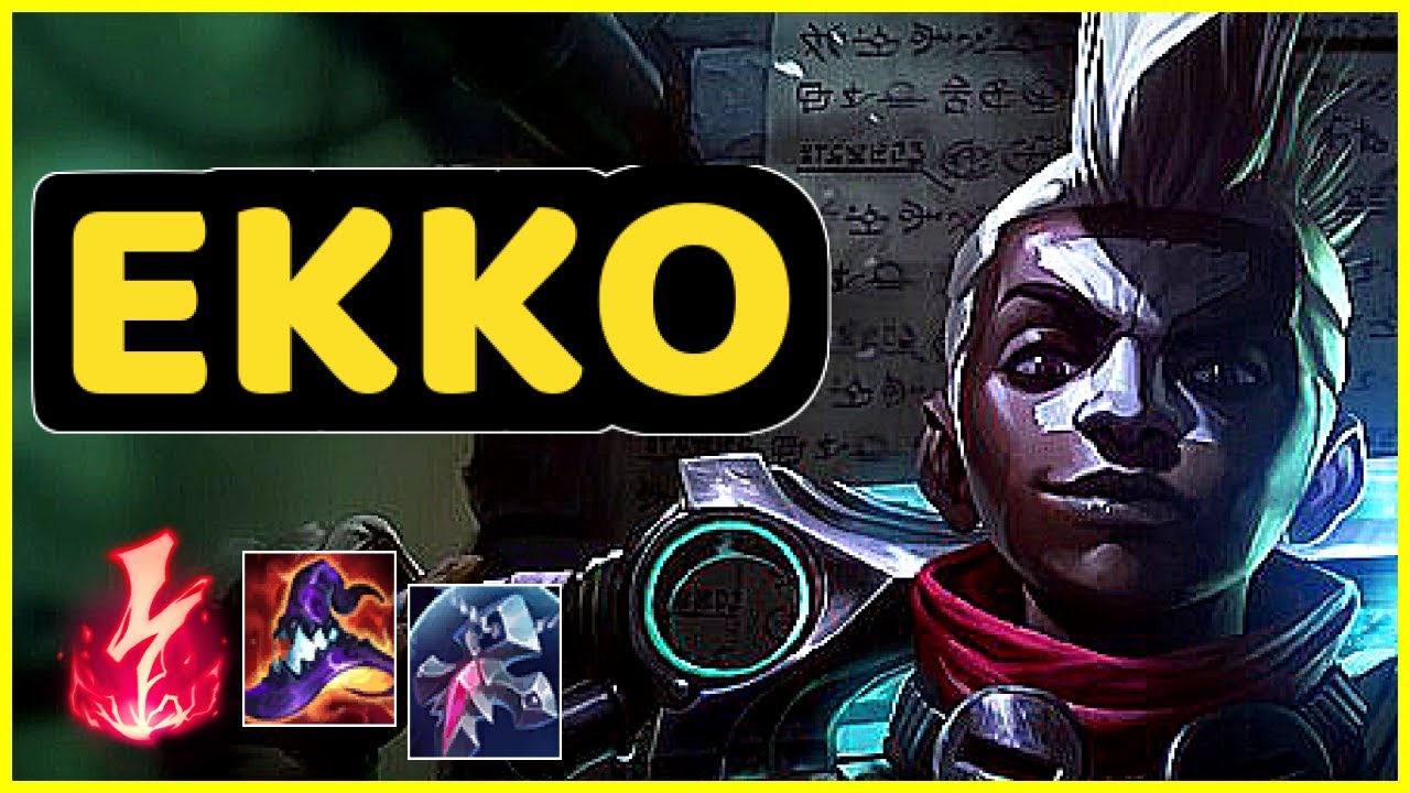 League Of Legends ll Season 16 ll CLEAN EKKO GAME WITH NEW ITEMS