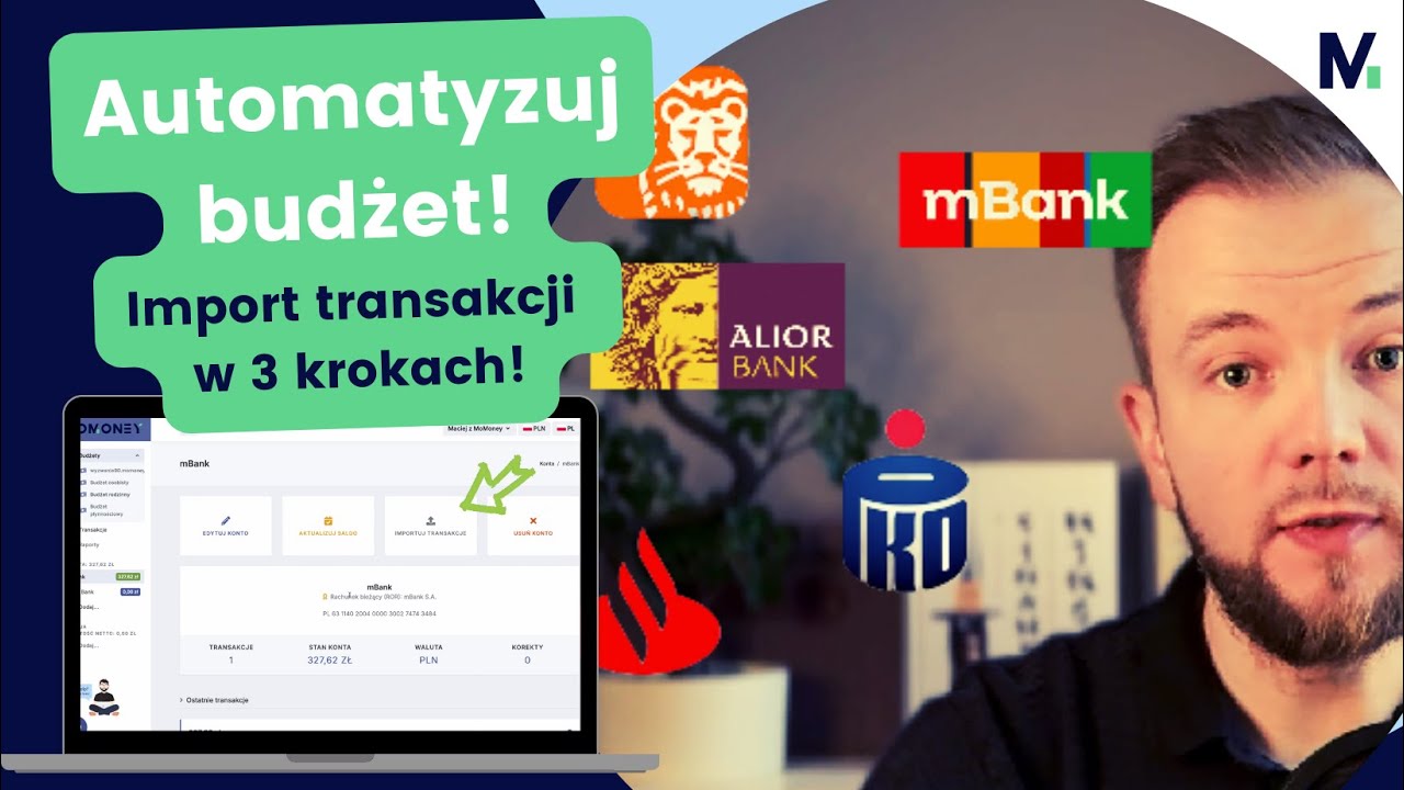Zautomatyzuj swój budżet z MoMoney – Import transakcji krok po kroku