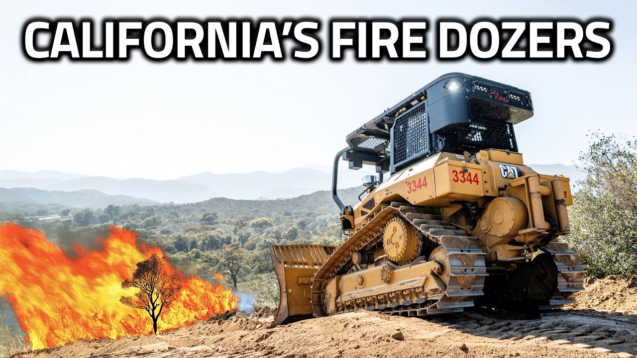 California’s Secret Firefighting Weapon—BULLDOZERS!