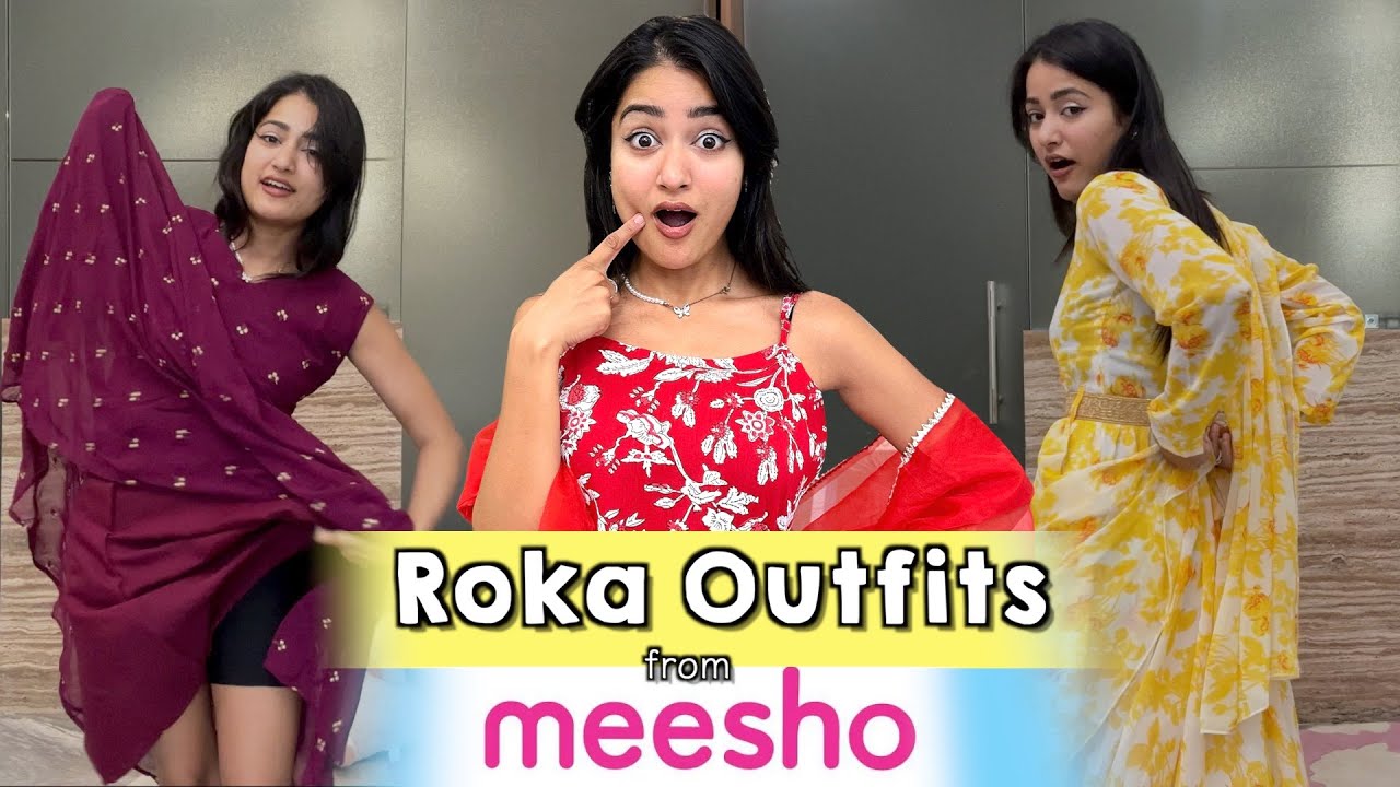 Trying My Roka Outfits from Meesho for the First Time 😱 | Are they Worth it?