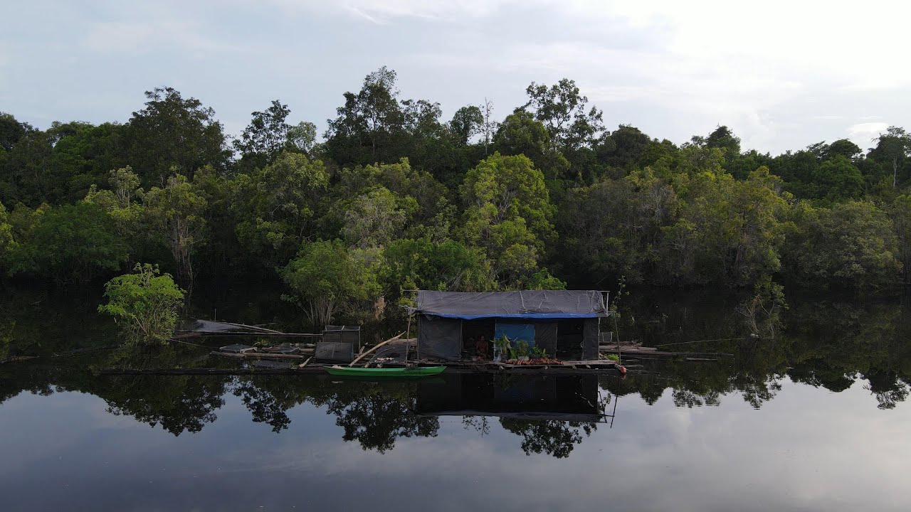 BERMALAM DI MALAM KE-DUA DANAU RAWA APUNG, DAN BAUNG SUNGAI YANG DALAM MENYERANG RAWA..