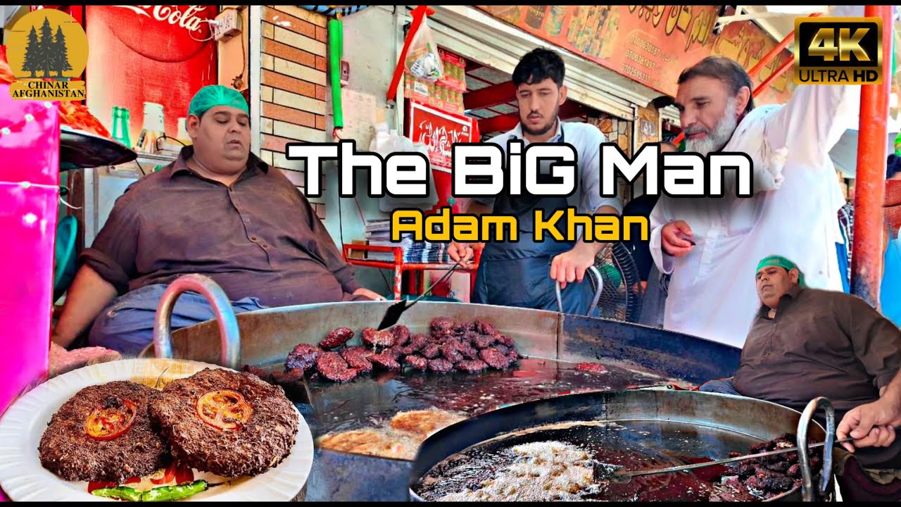 The Legendary Adam Khan Special Chapli Kebab | 4k | In Jalalabad, Afghanistan 😱