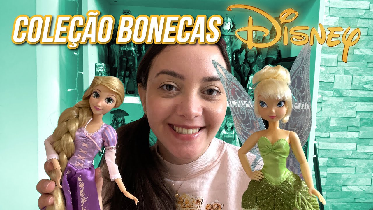 Minha COLEÇÃO de BONECAS DISNEY/Pixar!