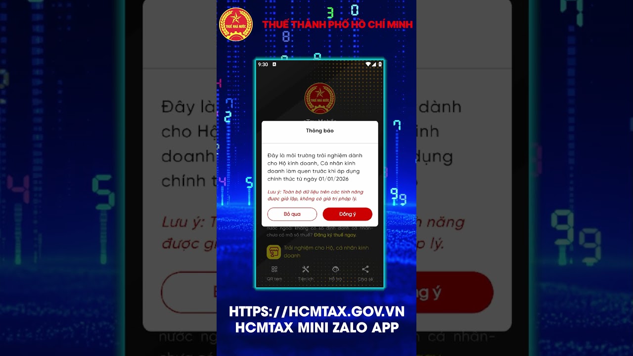 Hướng dẫn Hộ kinh doanh đăng k&yacute; t&agrave;i khoản trải nghiệm tr&ecirc;n ETax Mobile