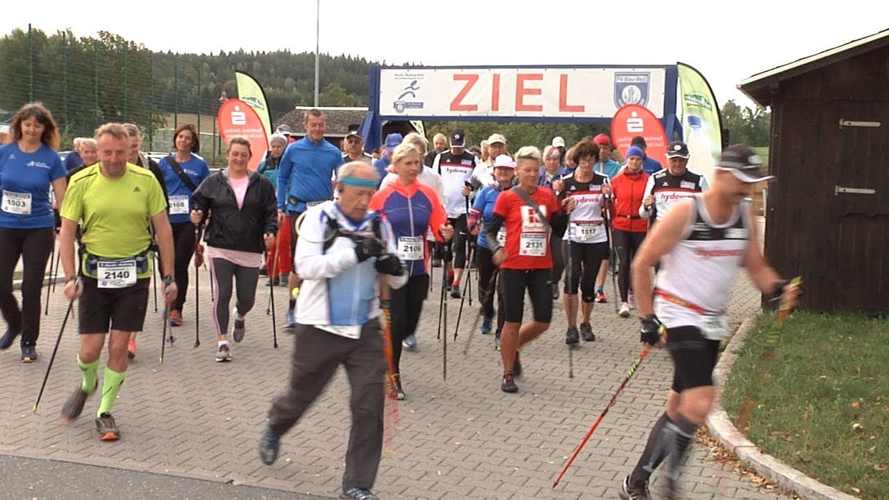 European-Nordic-Walking-Challenge war zu Gast in Hartmannsdorf
