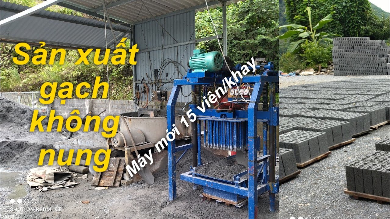 Sản xuất gạch không nung # Triệu Thành TV / 0336183488