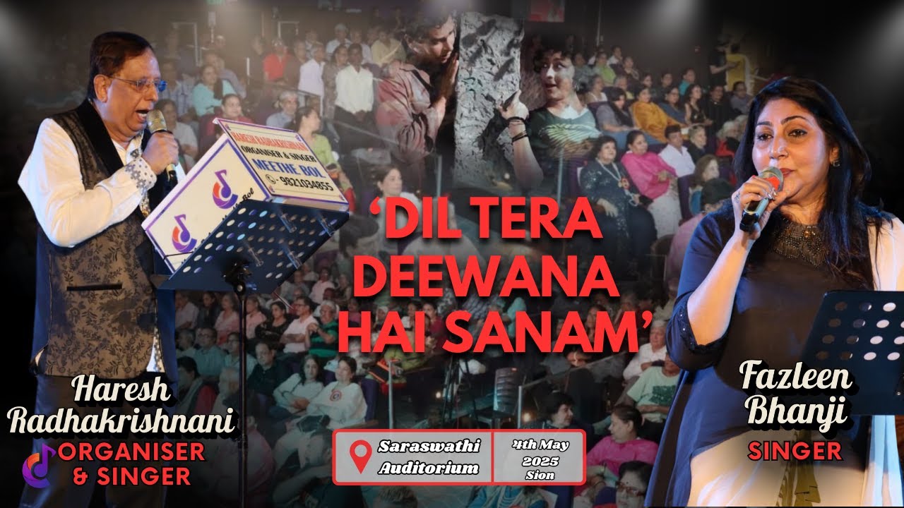 Dil Tera Deewana Hai Sanam | Shammi Kapoor, Mala Sinha | Live Cover by Haresh & Fazleen |