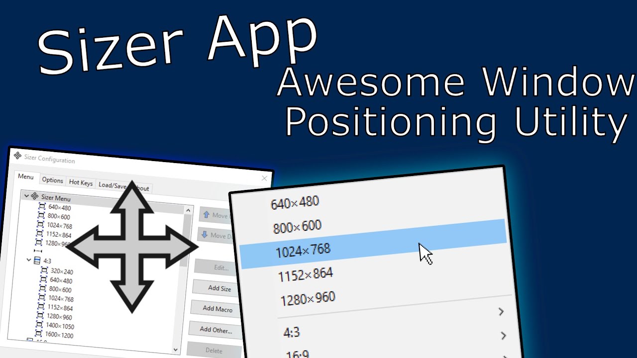 Sizing Any Window Pixel Perfect with Sizer App