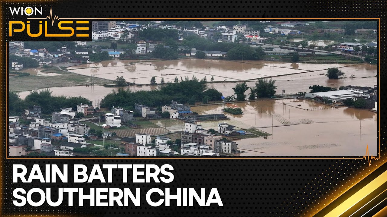 China raises emergency response level for flooding in Guangdong | WION Pulse