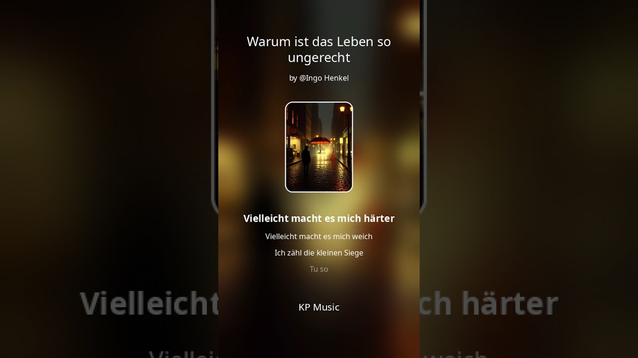 Warum ist das Leben so ungerecht 