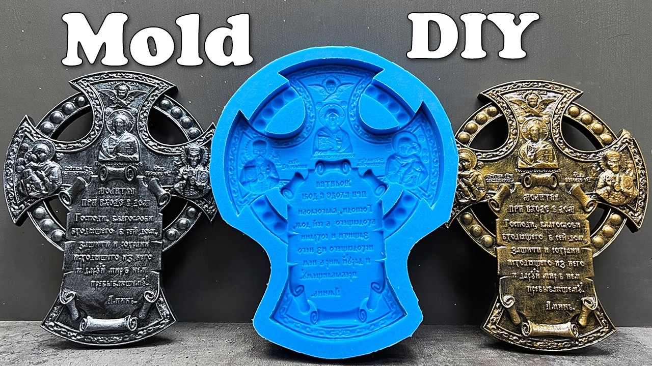 From 3D Print to Silicone Mold Crafting a Holy Masterpiece DIY!