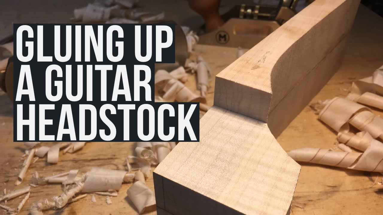 Gluing Up a Guitar Headstock - Making Trevor’s Weissenborn 01