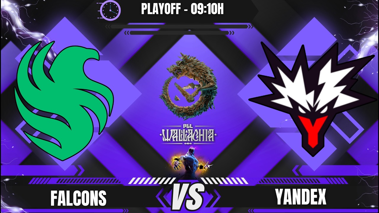 [PT-BR] FALCONS X YANDEX - GRUPOS - PGL WALLACHIA 7 - @JAPALOKY