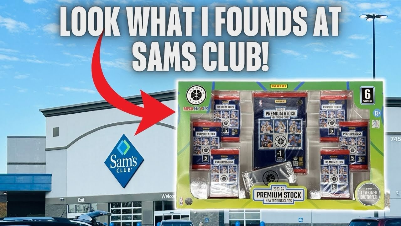 🚨FIRST LOOK! 23-24 HOOPS PREMIUM STOCK SAM’S CLUB EXCLUSIVE! PULLED A ROOKIE AUTO REDEMPTION! 🔥