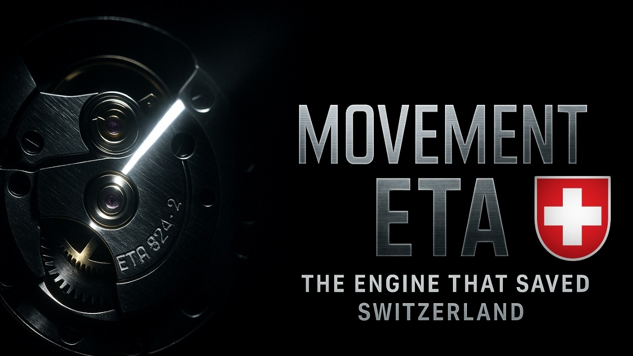 ETA MOVEMENT: The Swiss Engine That Saved Modern Watchmaking ⌚🇨🇭
