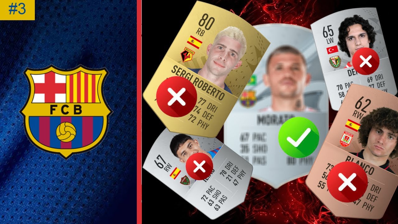 PIERWSZE TRANSFERY! - Kariera FC Barcelona RP FIFER MOD fifa 23 [#3]
