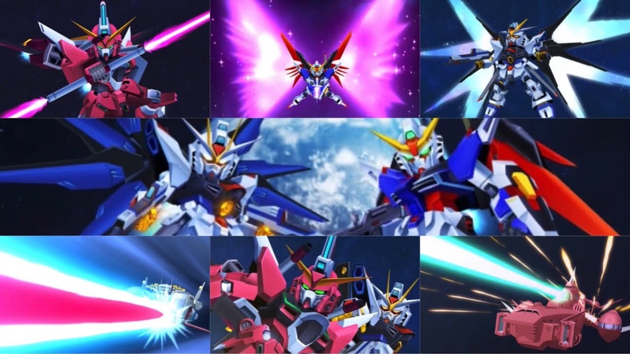 スーパーロボット大戦X‐Ω 機動戦士ガンダムSEEDシリーズΩ必殺演出集(XΩもあるよ) ストライクフリーダム、インフィニットジャスティス、デスティニー、アークエンジェル、エターナル