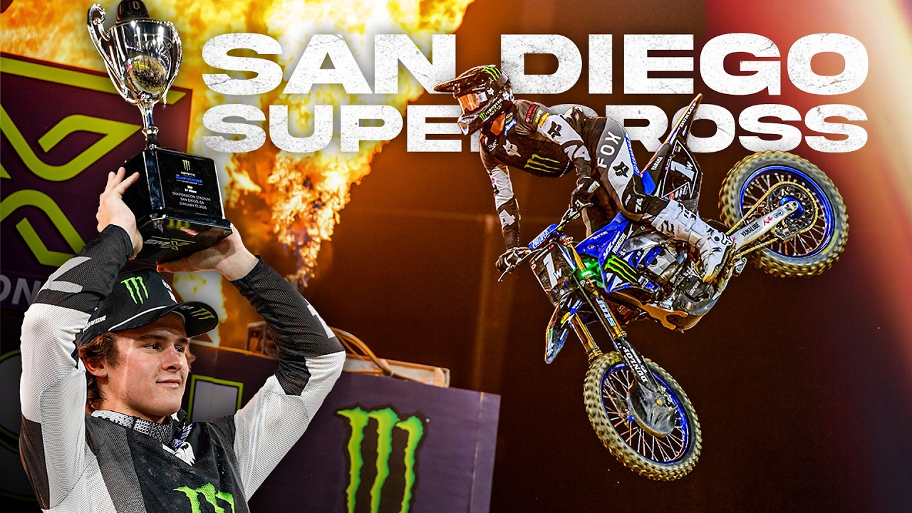 Winning San Diego Supercross!