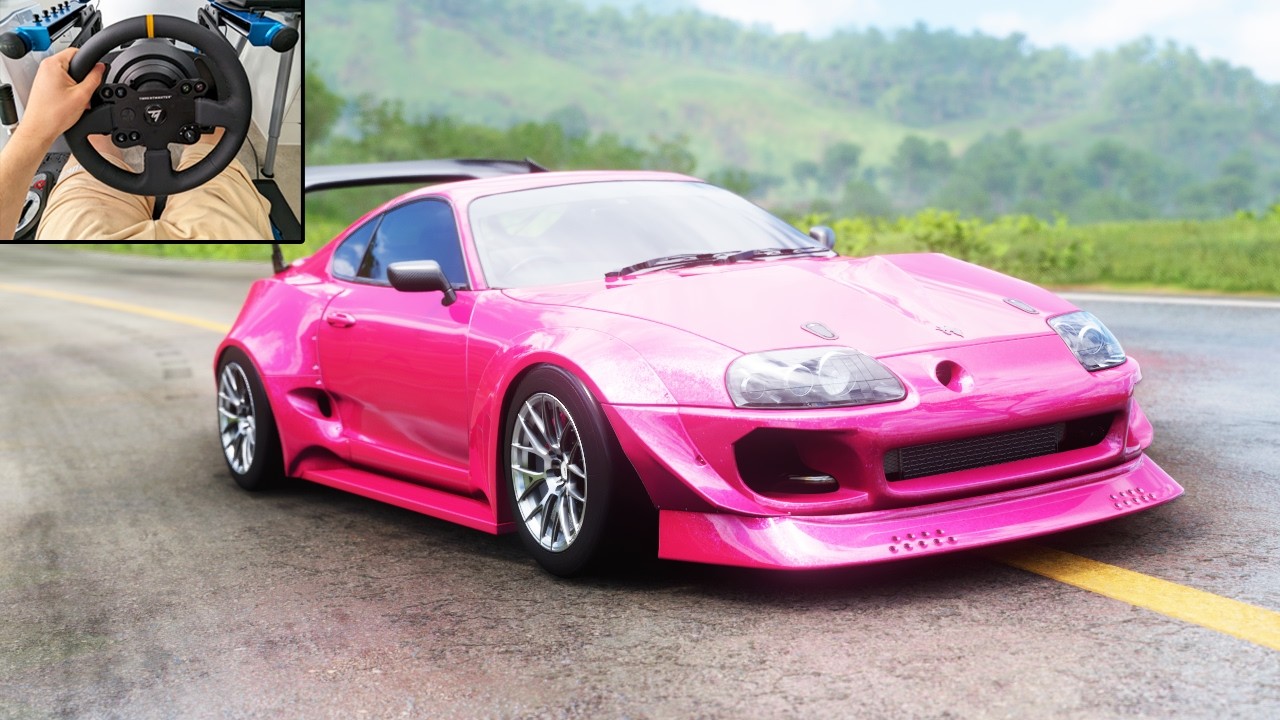 Building 1000HP Toyota Supra - Forza Horizon 5 | Thrustmaster TX Gameplay