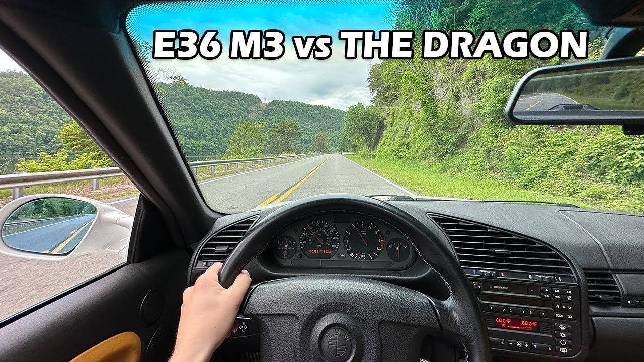 E36 M3 vs TAIL OF THE DRAGON - POV