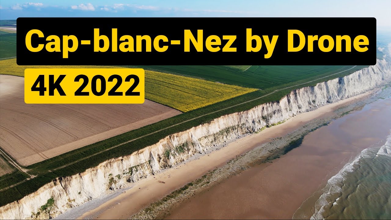 Cap Blanc Nez by drone 4K [] France, 2022