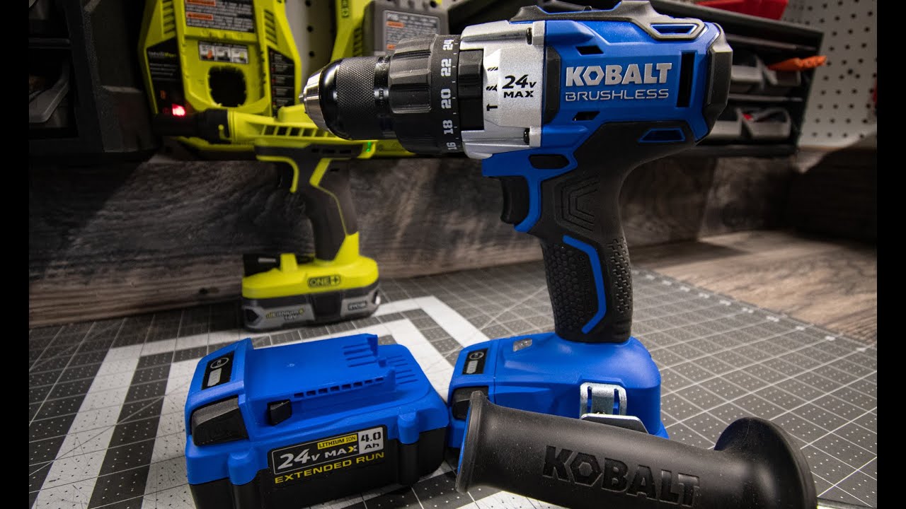 Kobalt Brushless Hammer Drill Unboxing/test