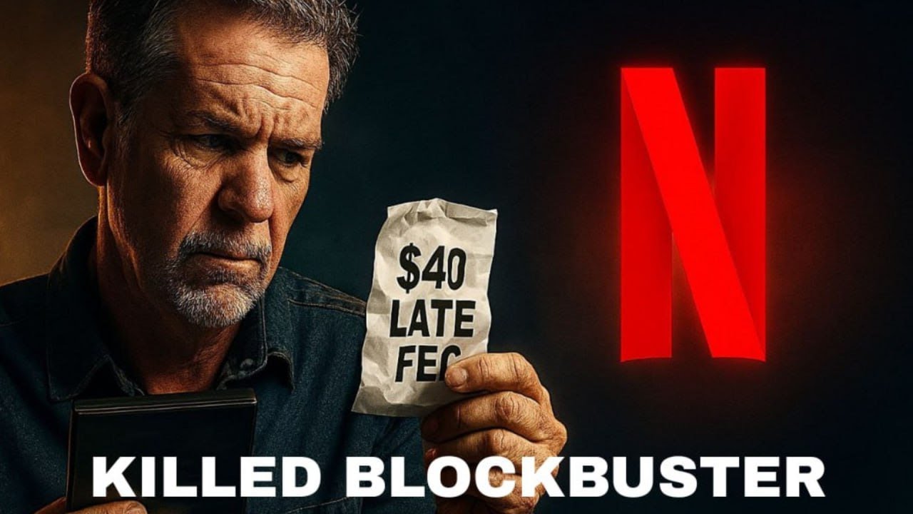 Компания Blockbuster высмеяла Netflix, а затем исчезла.