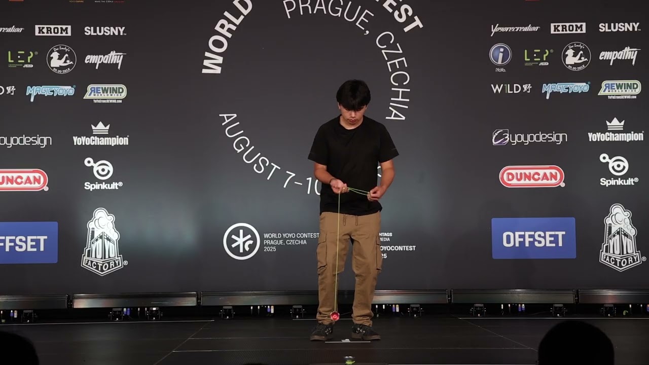 49th Place – Rafael Martinez Diaz – 1A WildCard – World YoYo Contest 2025