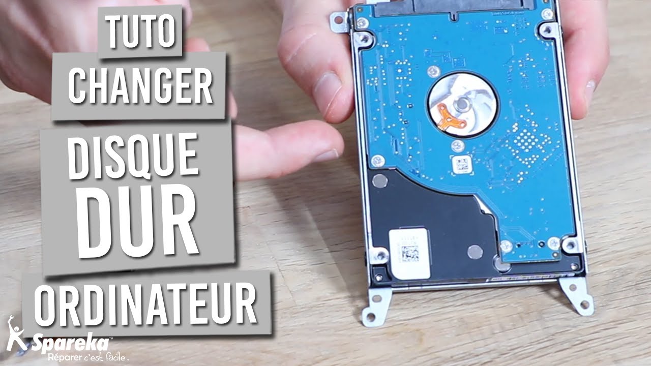 Comment changer le disque dur d'un ordinateur portable