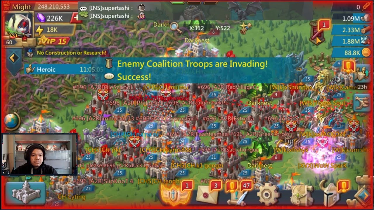 Lords Mobile - BACK TO THE DRAWING BOARD! MINI RALLY TRAP GOT RALLIED TWICE DURING KVK!