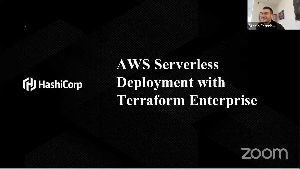 AWS Serverless Deployment with Terraform Enterprise
