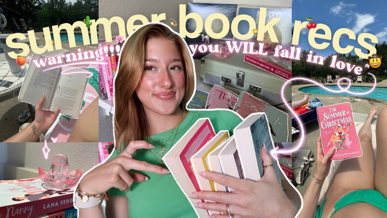 books you NEED to read this summer! 🌞👙📚 20+ summer book recs spice & no spice!