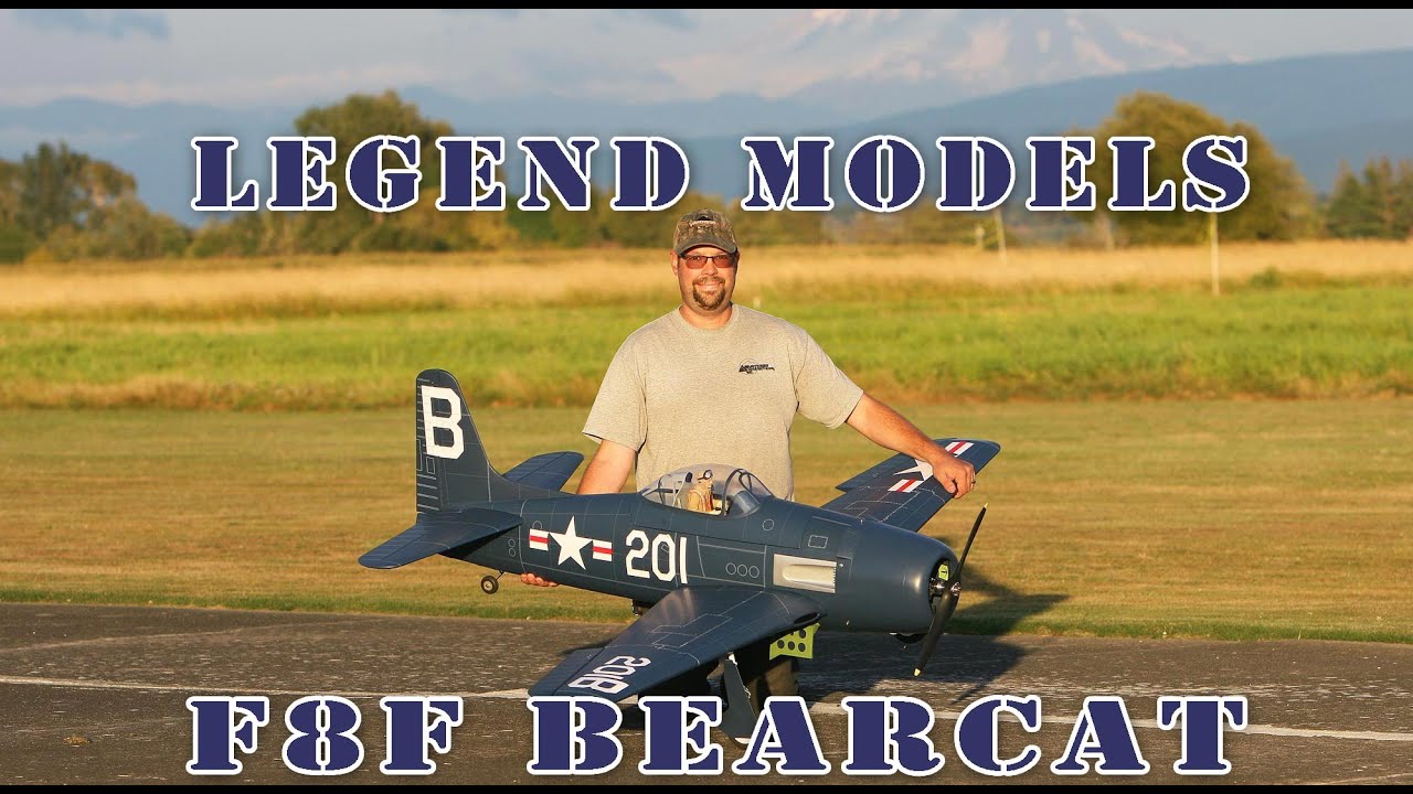 F8F Bearcat JB Hobbies Legend Models VQ Full maiden!