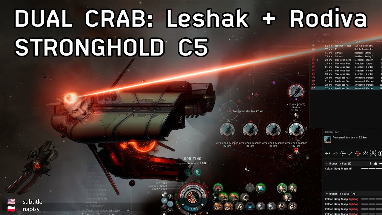 Leshak + Rodiva = C5 Stronghold. Как можно покрабить в С5, если мало окон, а нет флота?