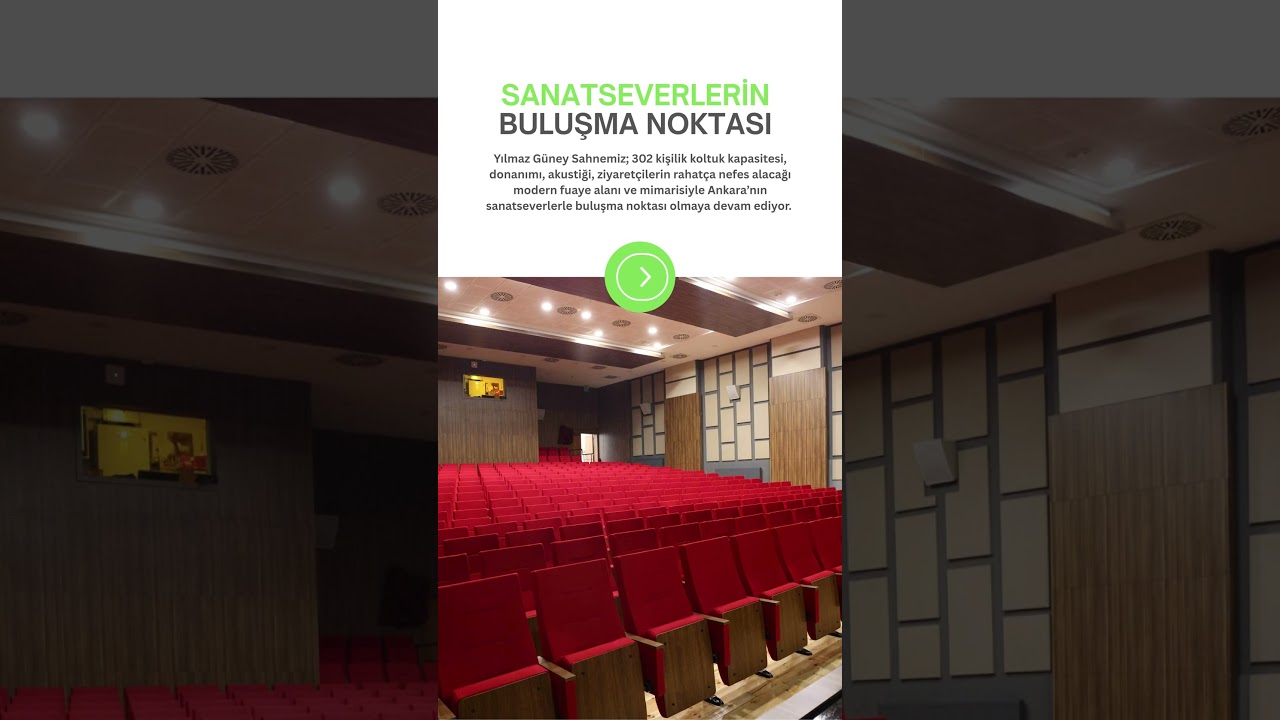 Yılmaz Güney Sahnesi Yenilendi