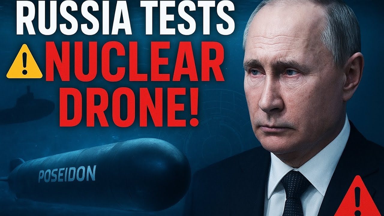 Russia Tests Nuclear Poseidon Underwater Drone | Putin Claims &ldquo;Unstoppable Weapon&rdquo;