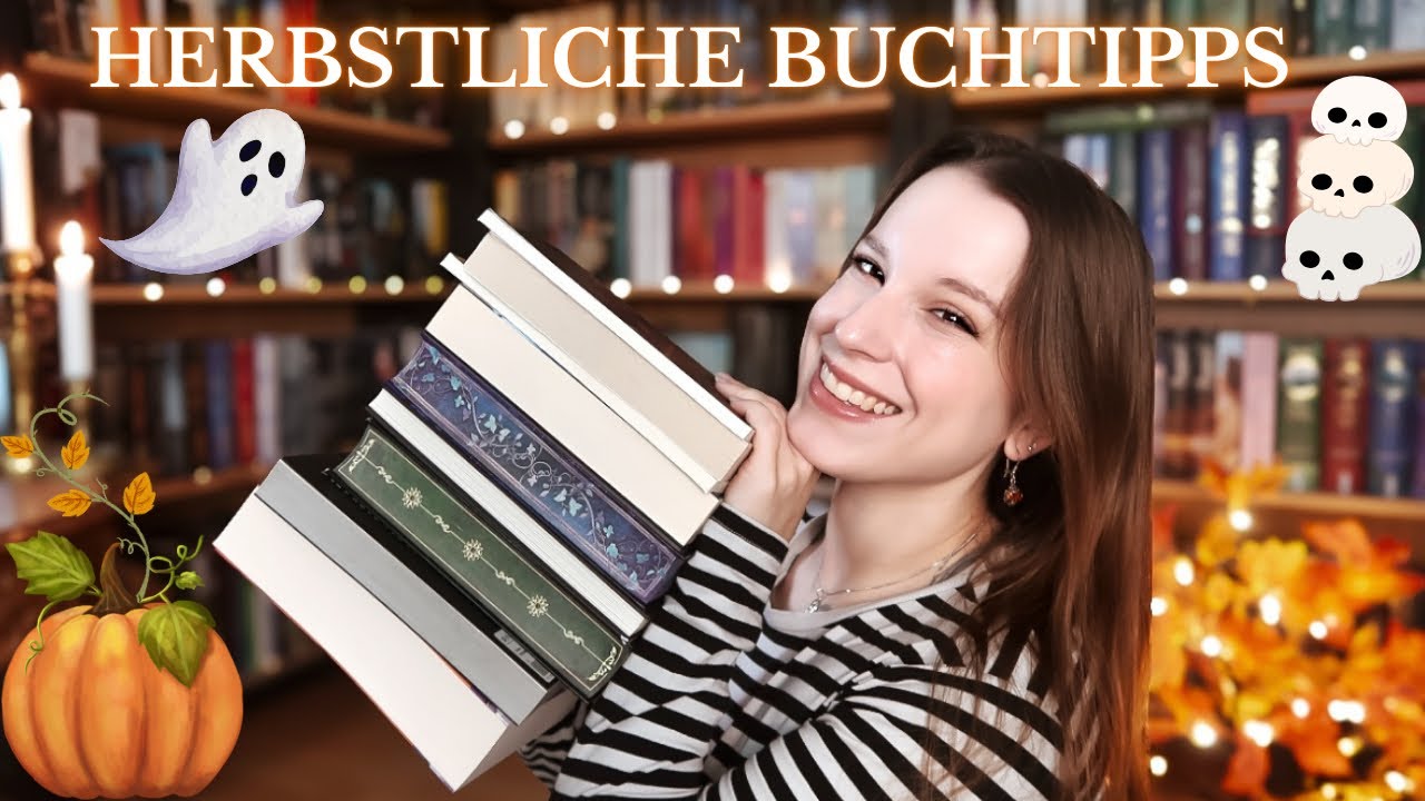 Herbstliche Buchtipps👻| Geister, Spuk & Grusel - eure perfekte Lektüre für einen spooky Herbst!🍂