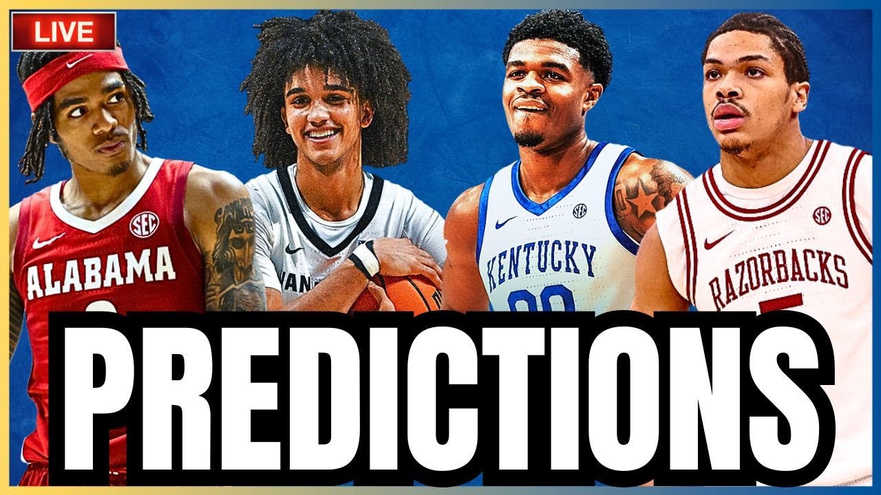 SEC Basketball Predictions: Vanderbilt/Kentucky, Oklahoma/Arkansas, More