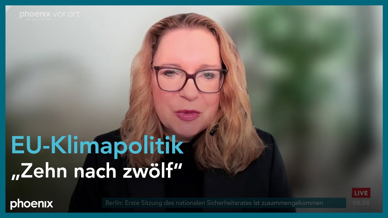 tagesgespr&auml;ch mit Prof. Claudia Kemfert zur EU-Klimapolitik am 06.11.25