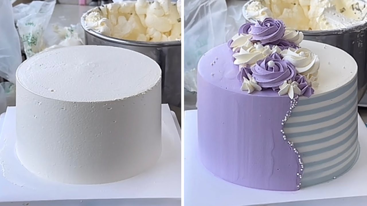 Absolutely Easy & Detailed Tutorial #Cake Decorating Ideas