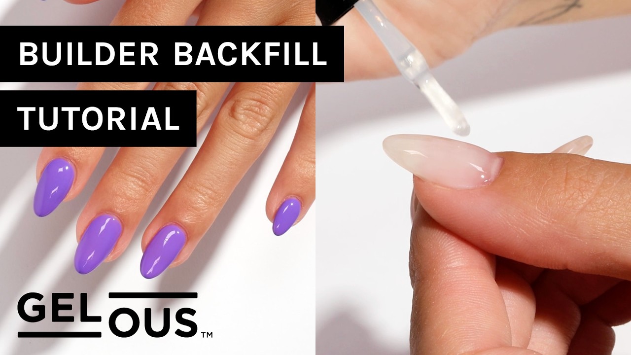 How to Easily Backfill Your Builder Gel At Home | Application Tutorial | Gelous Gel Nail Polish