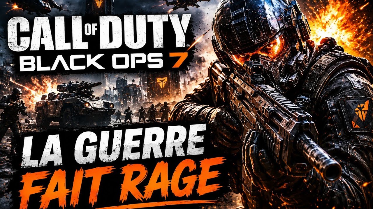 La guerre fait rage sur 💀😈Call of Duty Black Ops 7