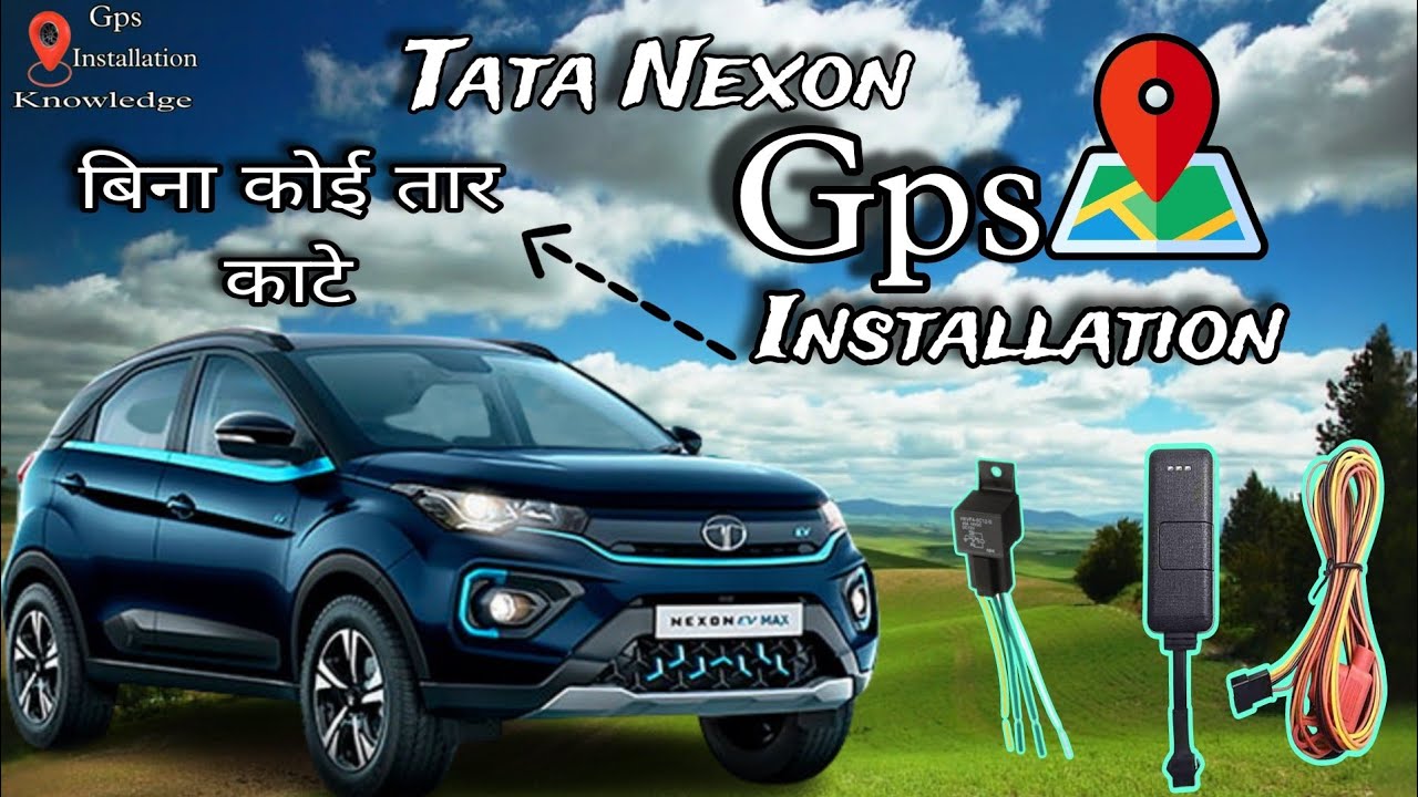 Tata Nexon Gps Installation Without wire cut || Tata Nexon me Gps kese lagaye @GIKMukeshsoni