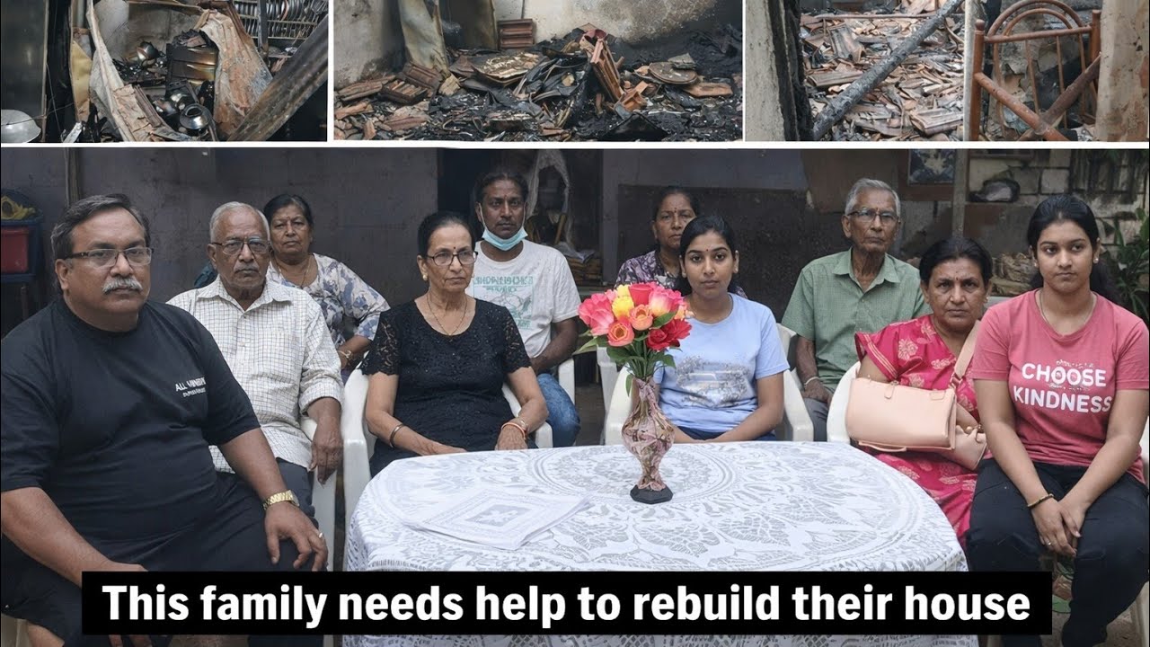 Appeal for help to Pai family of Cabesa - Santa Cruz whose house went up in fire incident recently.